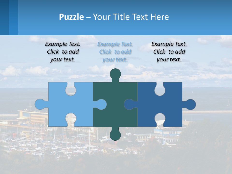 Yacht Port PowerPoint Template