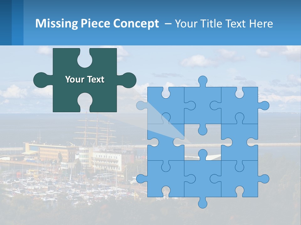 Yacht Port PowerPoint Template