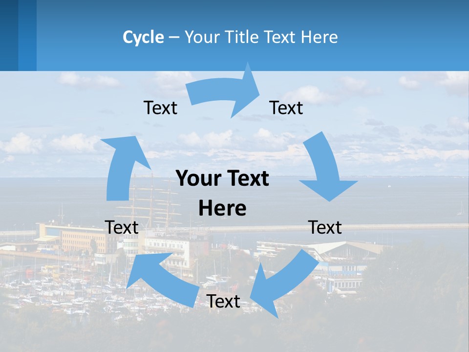 Yacht Port PowerPoint Template