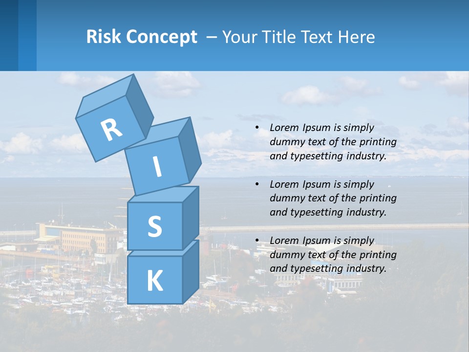 Yacht Port PowerPoint Template