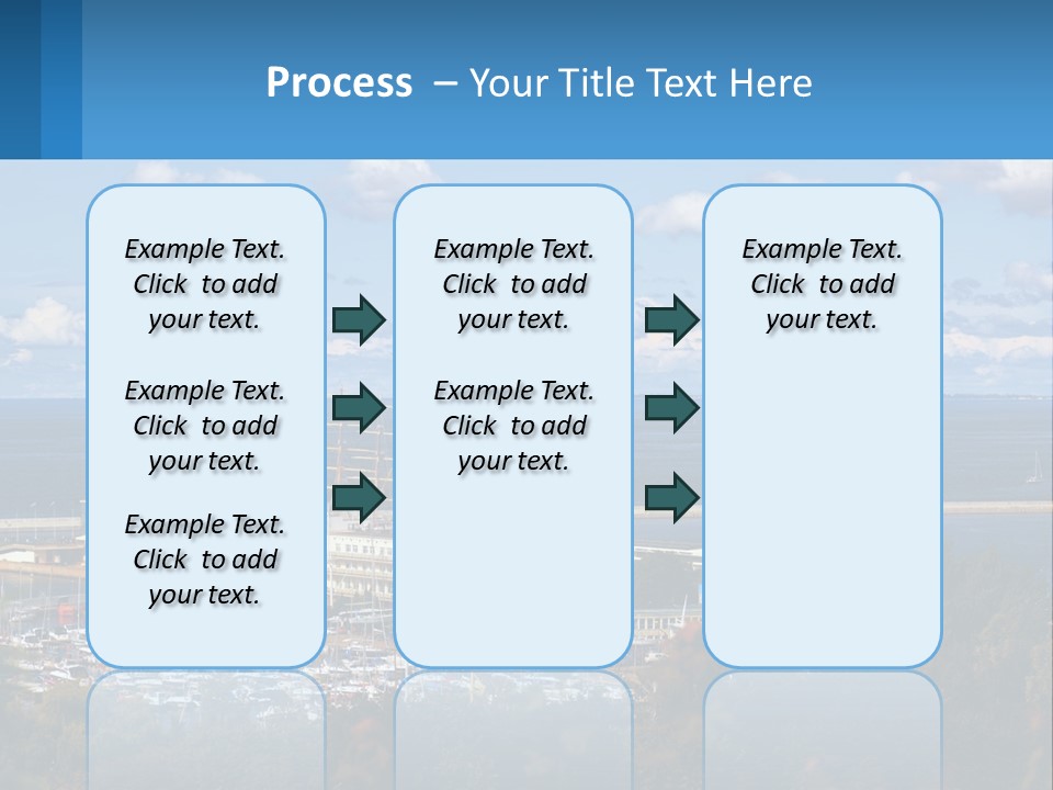 Yacht Port PowerPoint Template