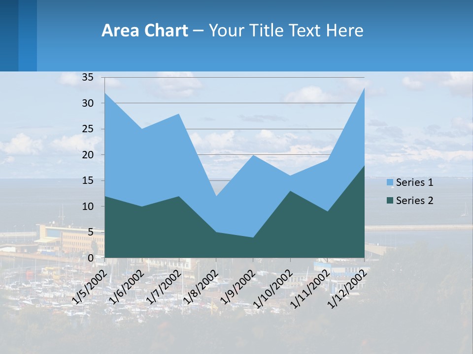 Yacht Port PowerPoint Template