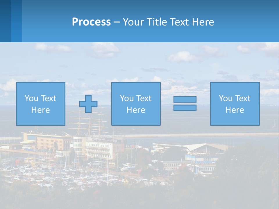Yacht Port PowerPoint Template