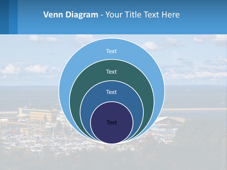 Yacht Port PowerPoint Template