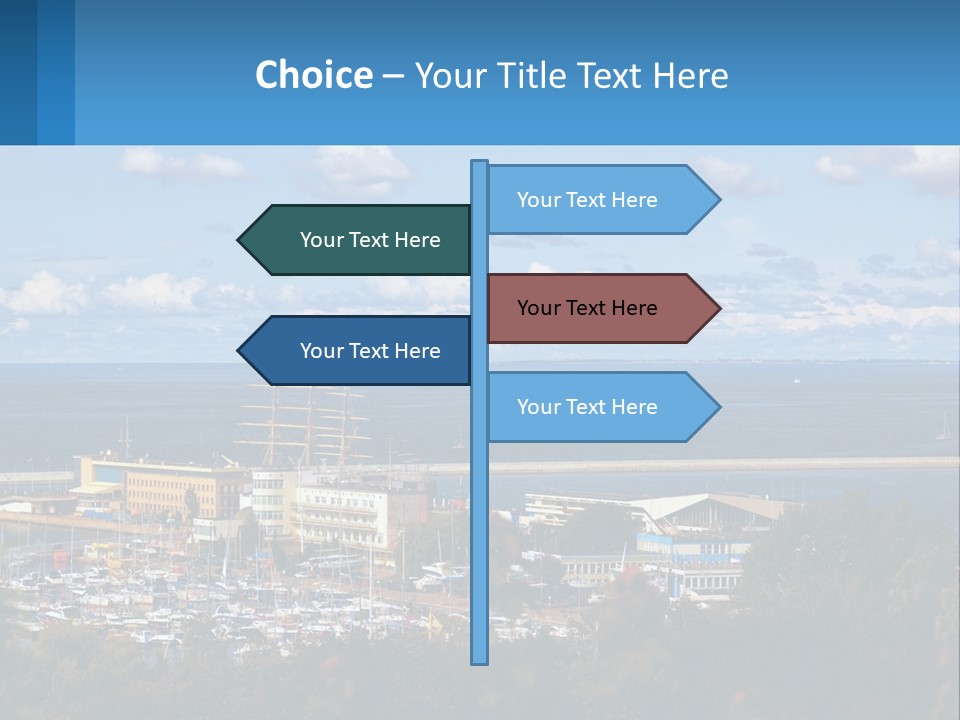 Yacht Port PowerPoint Template