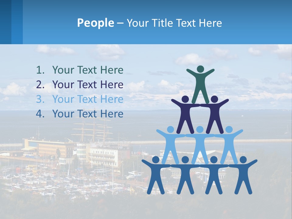 Yacht Port PowerPoint Template