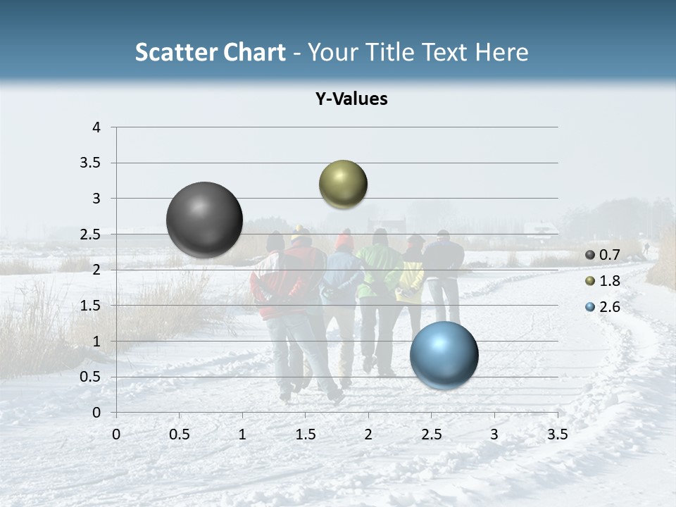 A Walk In The Snow PowerPoint Template