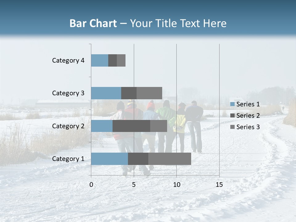 A Walk In The Snow PowerPoint Template