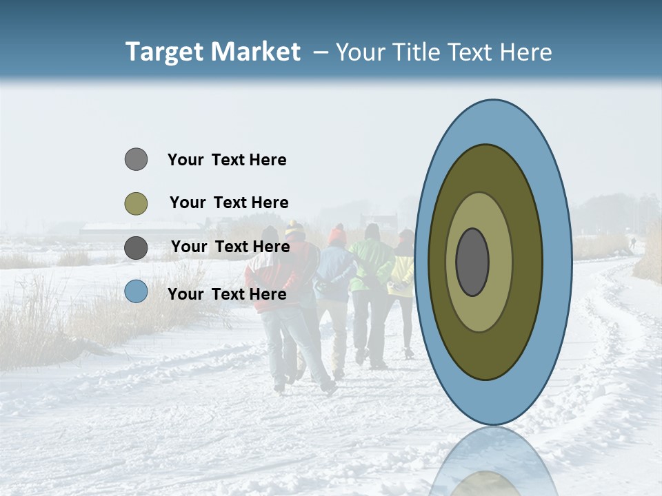 A Walk In The Snow PowerPoint Template