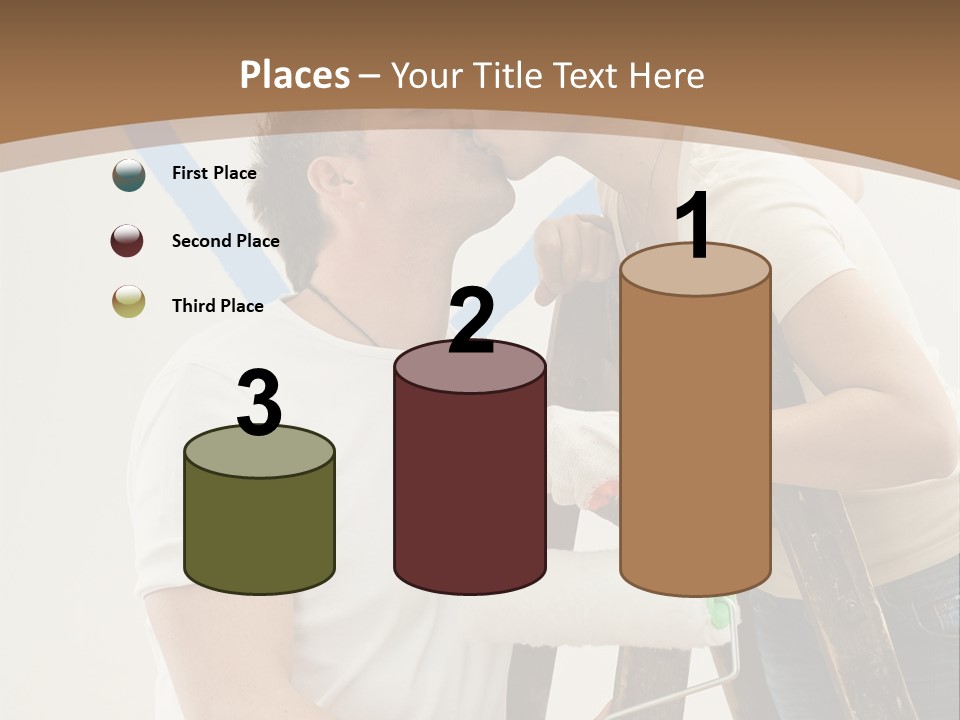 The Guy And The Girl Makes Repairs PowerPoint Template