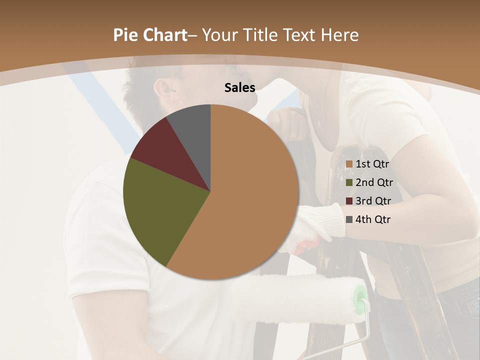 The Guy And The Girl Makes Repairs PowerPoint Template