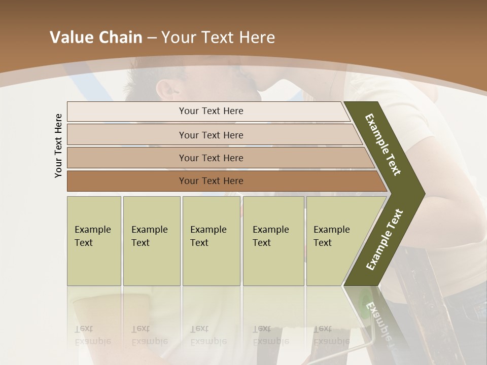 The Guy And The Girl Makes Repairs PowerPoint Template