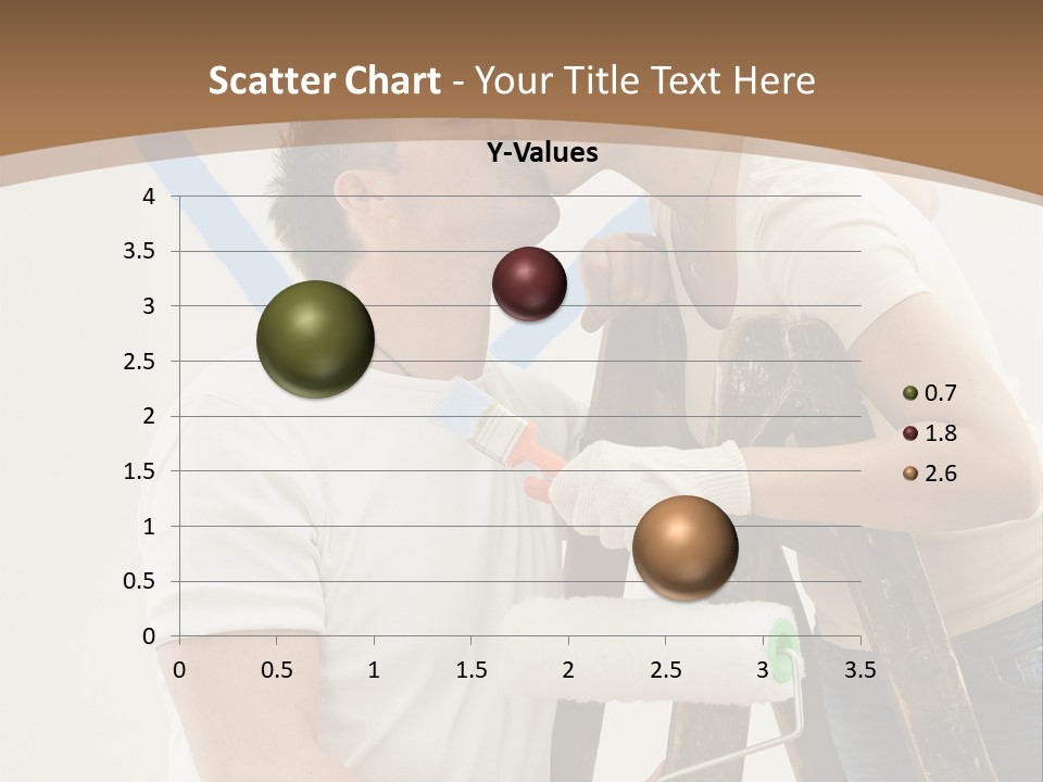 The Guy And The Girl Makes Repairs PowerPoint Template