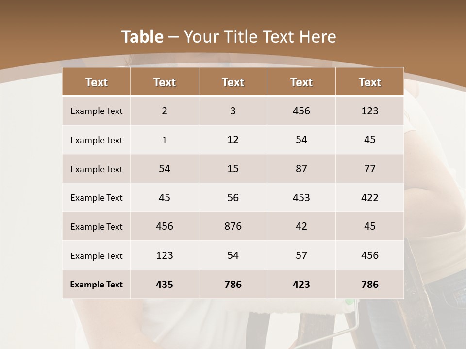 The Guy And The Girl Makes Repairs PowerPoint Template