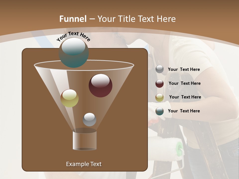 The Guy And The Girl Makes Repairs PowerPoint Template