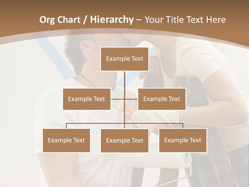 The Guy And The Girl Makes Repairs PowerPoint Template