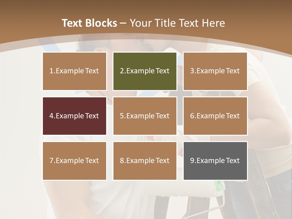 The Guy And The Girl Makes Repairs PowerPoint Template