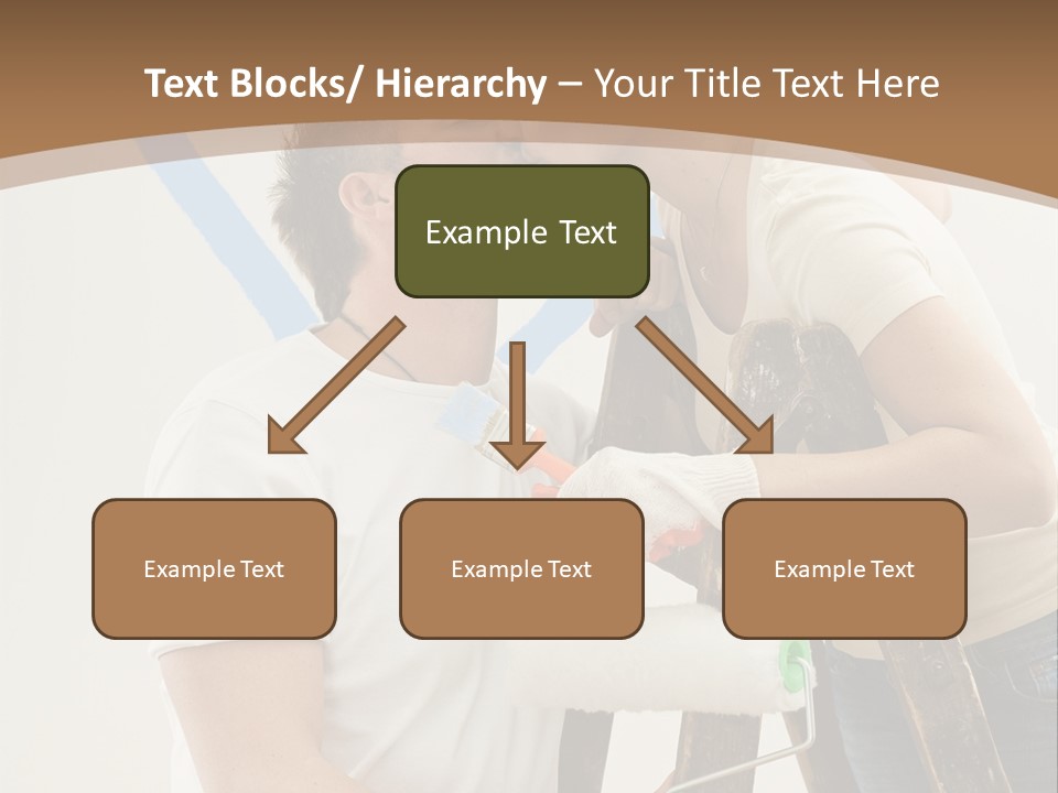 The Guy And The Girl Makes Repairs PowerPoint Template
