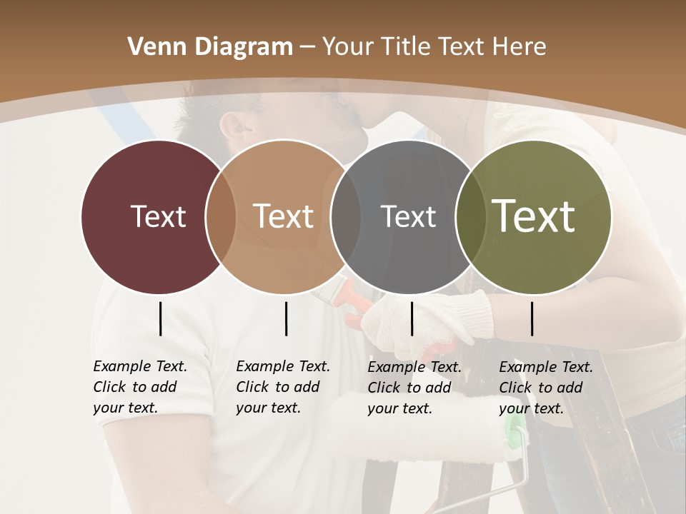 The Guy And The Girl Makes Repairs PowerPoint Template