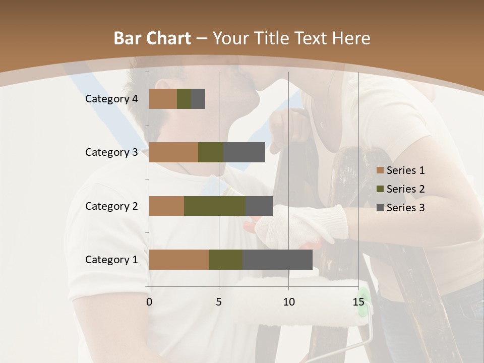The Guy And The Girl Makes Repairs PowerPoint Template