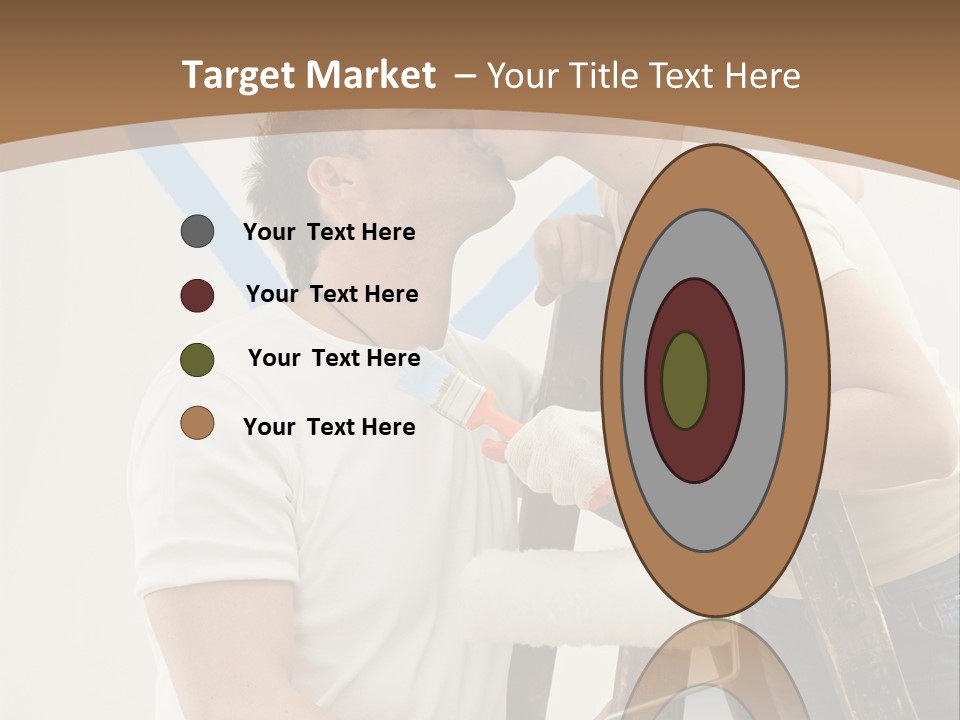 The Guy And The Girl Makes Repairs PowerPoint Template