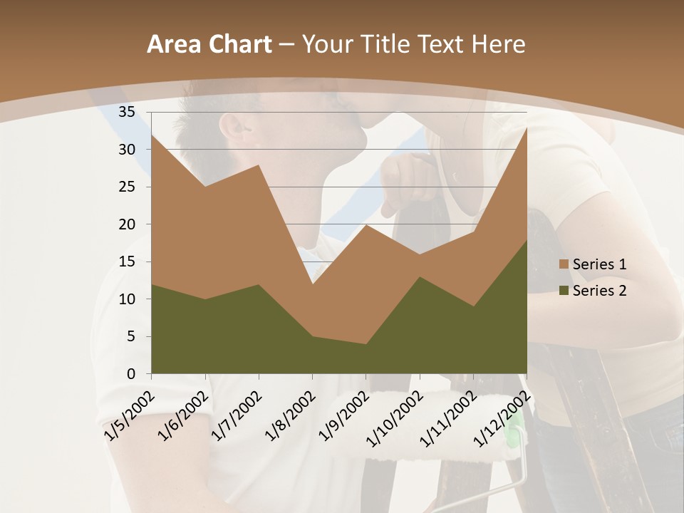 The Guy And The Girl Makes Repairs PowerPoint Template