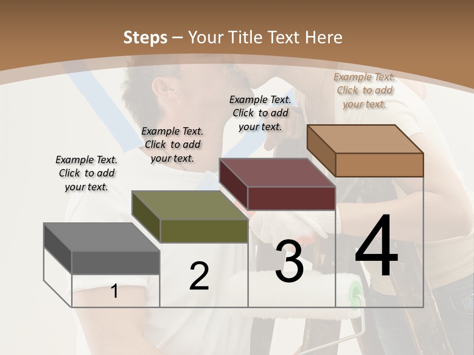 The Guy And The Girl Makes Repairs PowerPoint Template