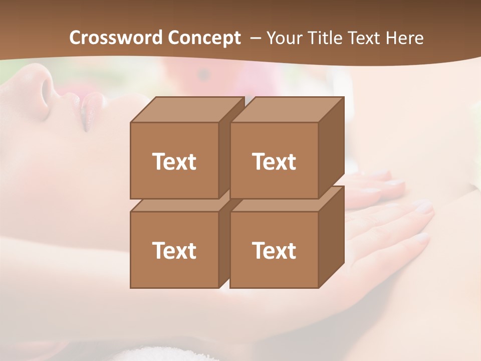 Female Massage PowerPoint Template