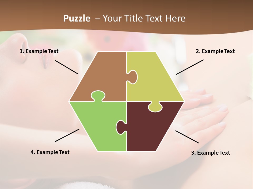 Female Massage PowerPoint Template