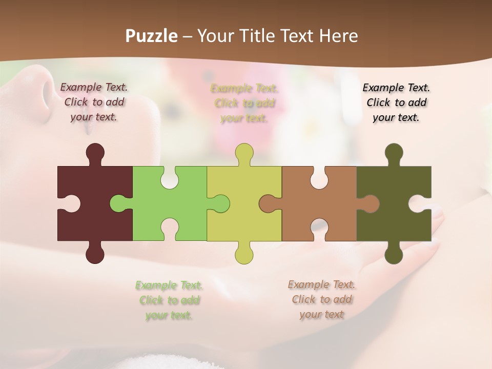 Female Massage PowerPoint Template