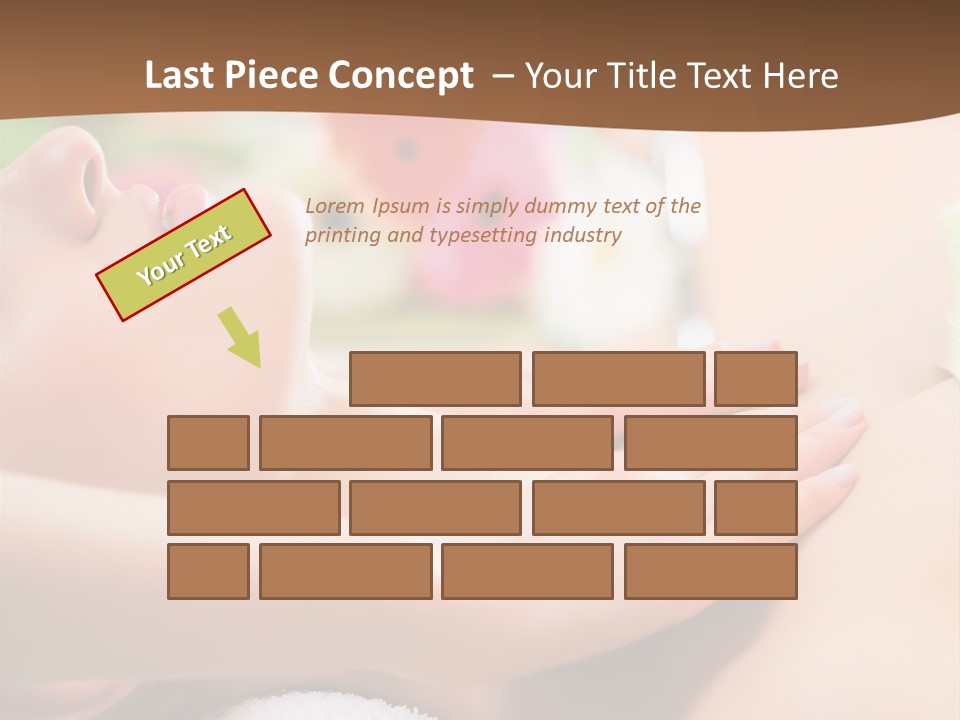 Female Massage PowerPoint Template