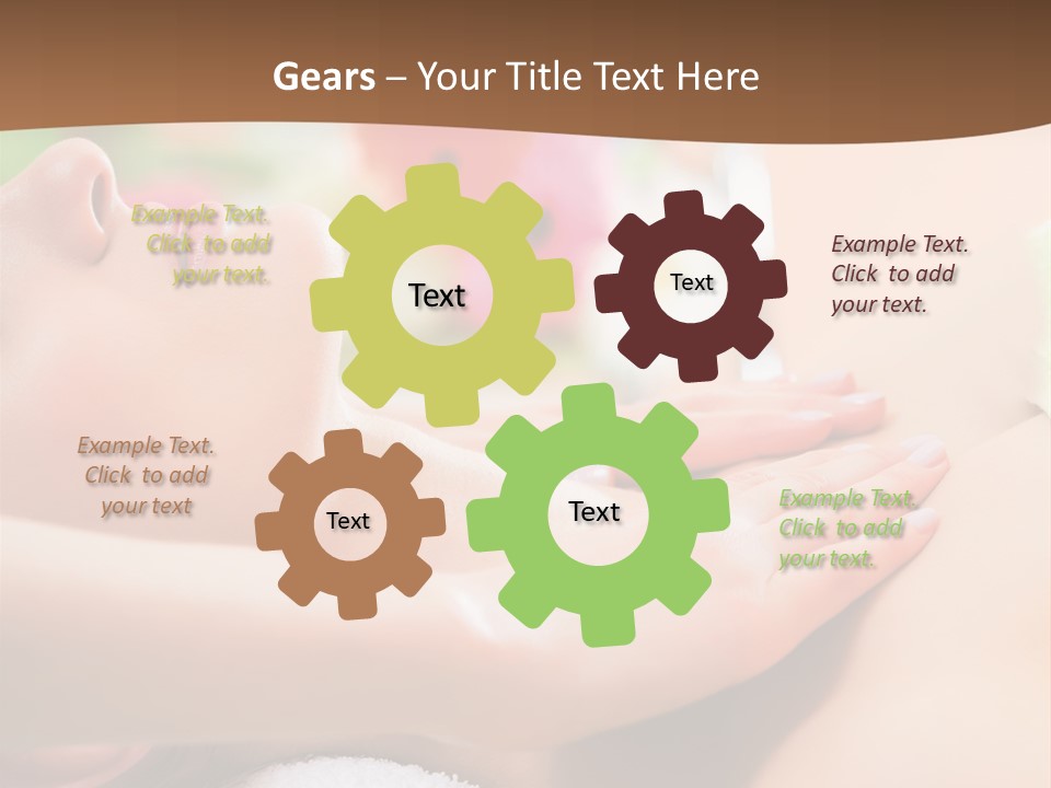 Female Massage PowerPoint Template