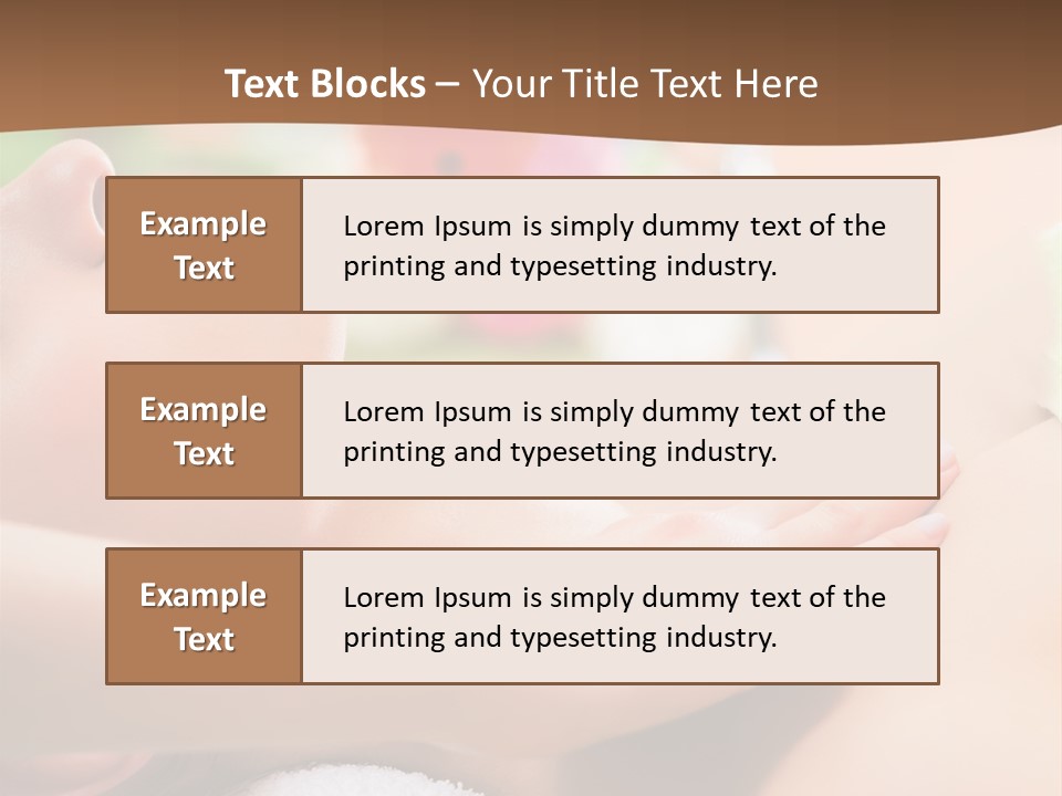 Female Massage PowerPoint Template