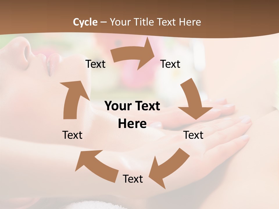 Female Massage PowerPoint Template