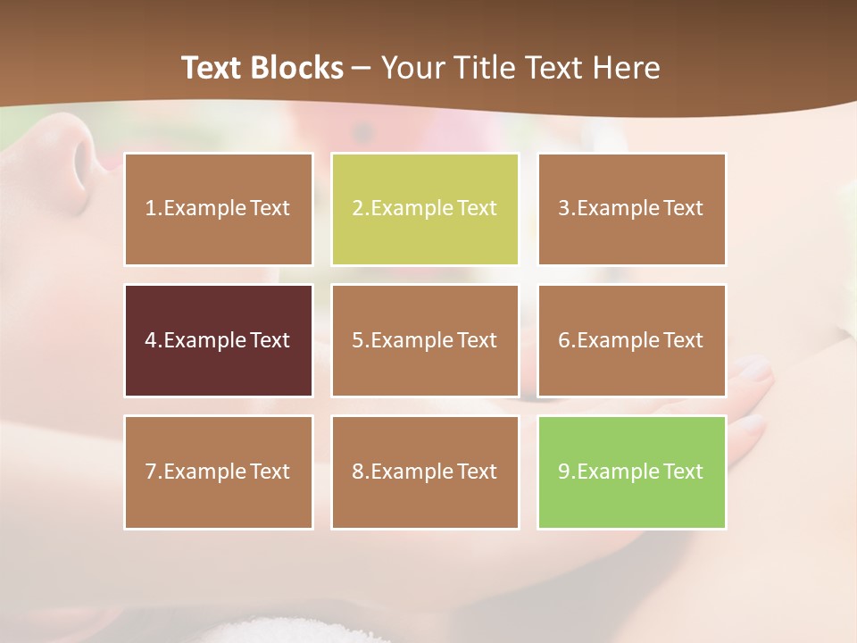 Female Massage PowerPoint Template