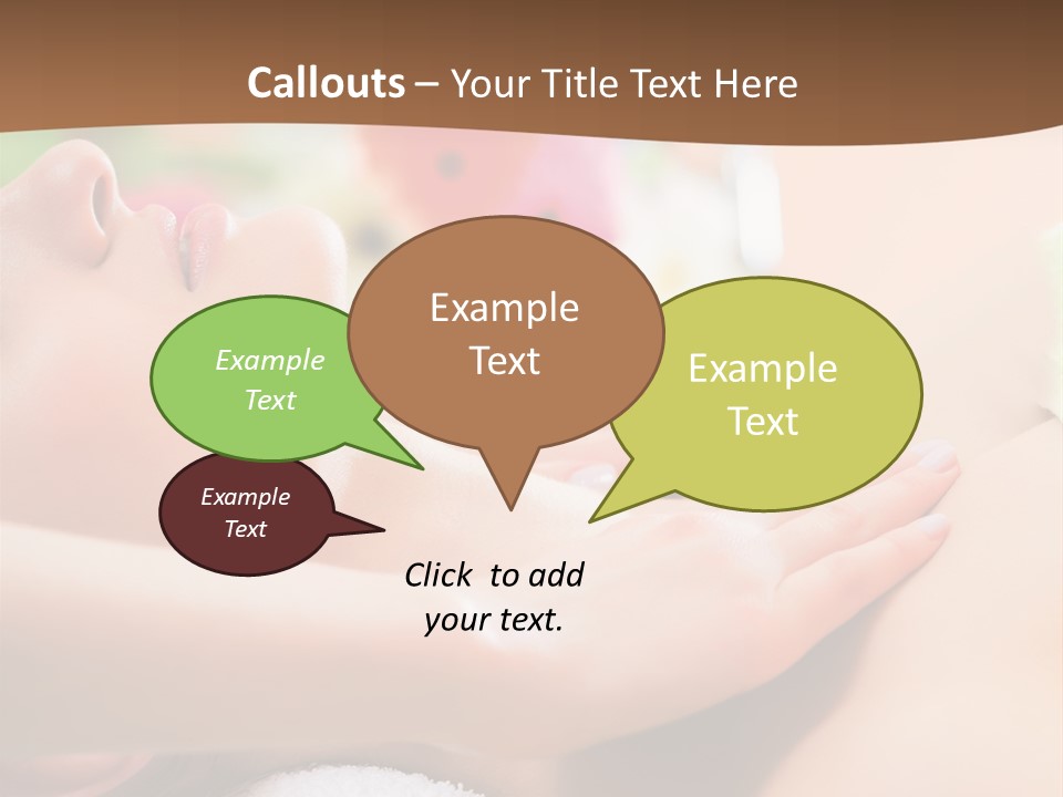 Female Massage PowerPoint Template