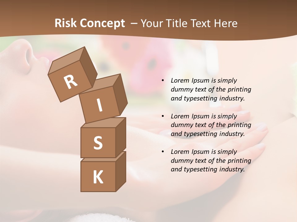 Female Massage PowerPoint Template