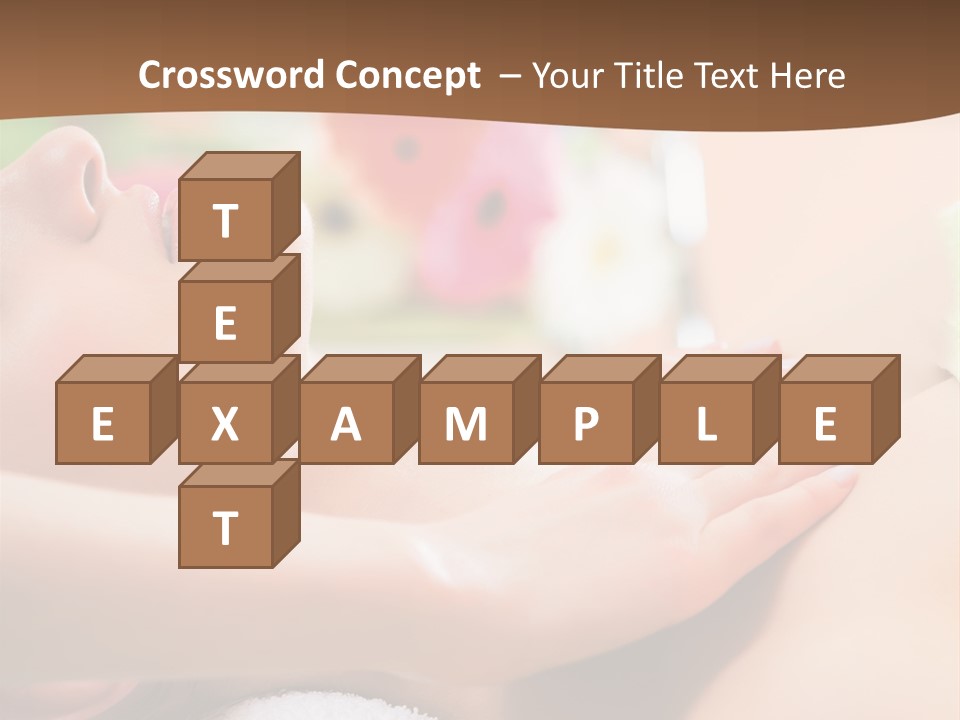 Female Massage PowerPoint Template