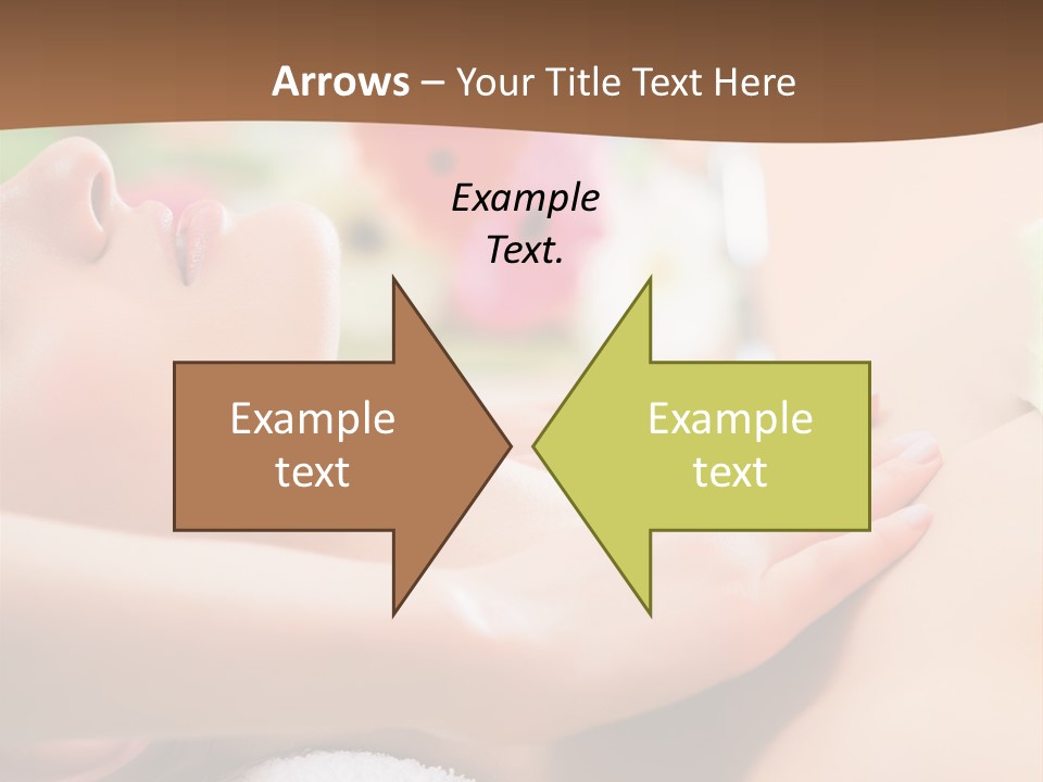 Female Massage PowerPoint Template