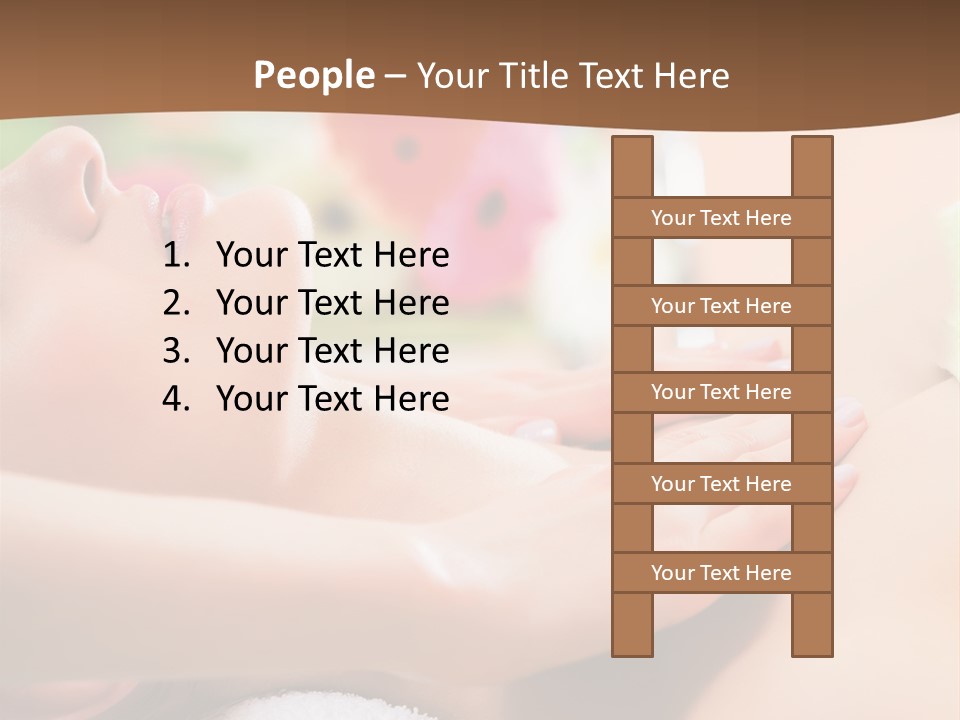 Female Massage PowerPoint Template