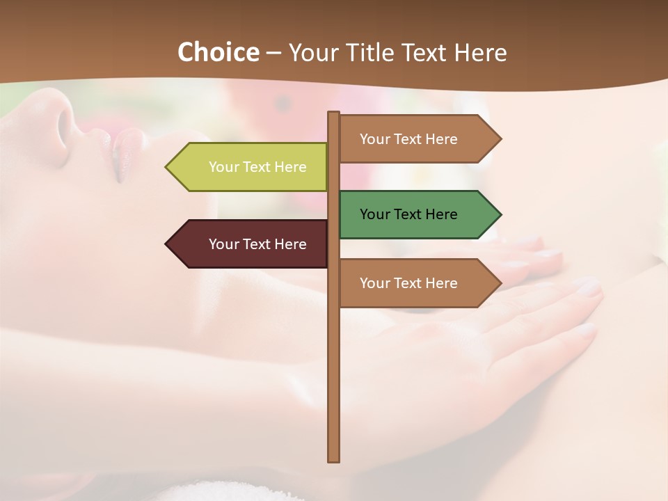 Female Massage PowerPoint Template