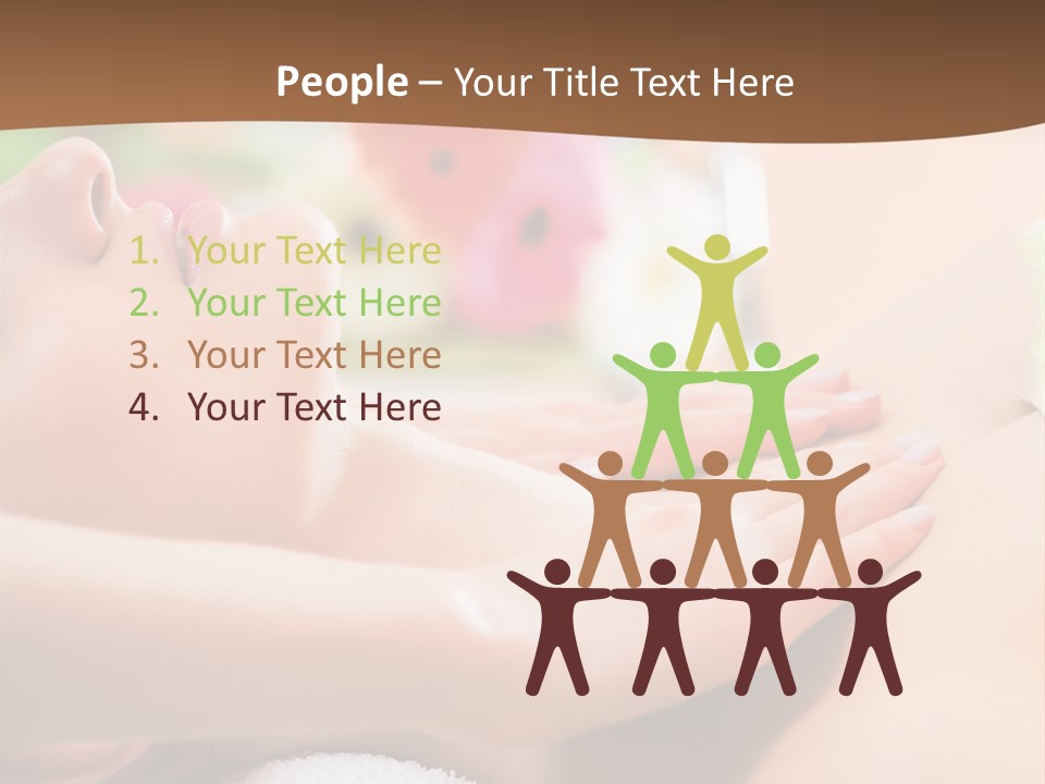 Female Massage PowerPoint Template