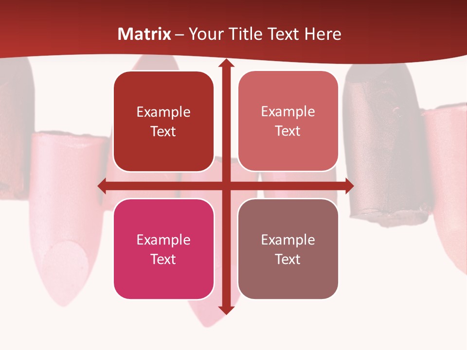 Lipstick Palette PowerPoint Template