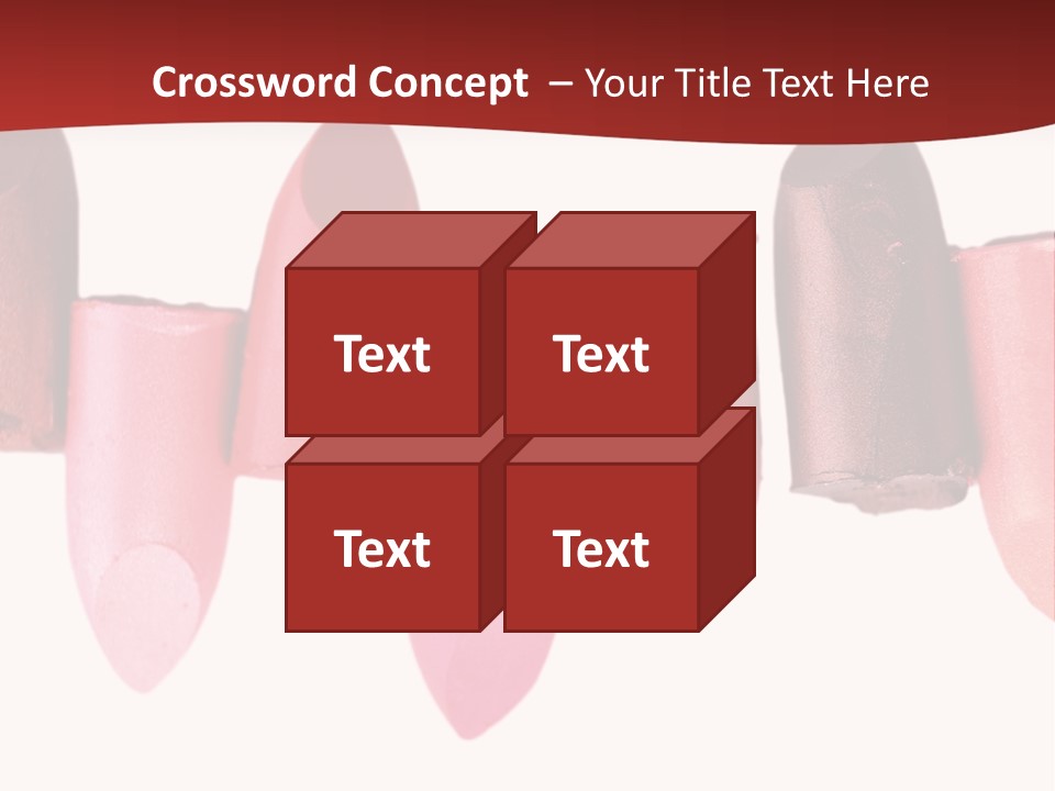 Lipstick Palette PowerPoint Template