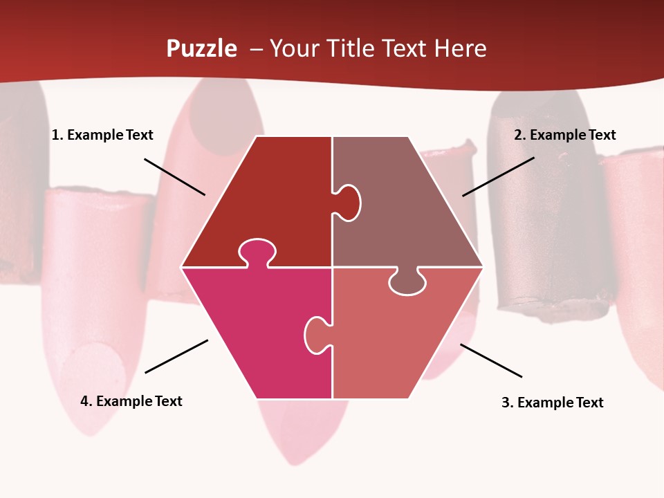 Lipstick Palette PowerPoint Template