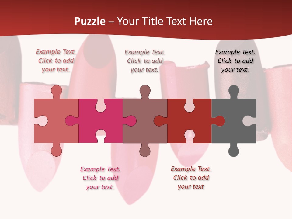 Lipstick Palette PowerPoint Template