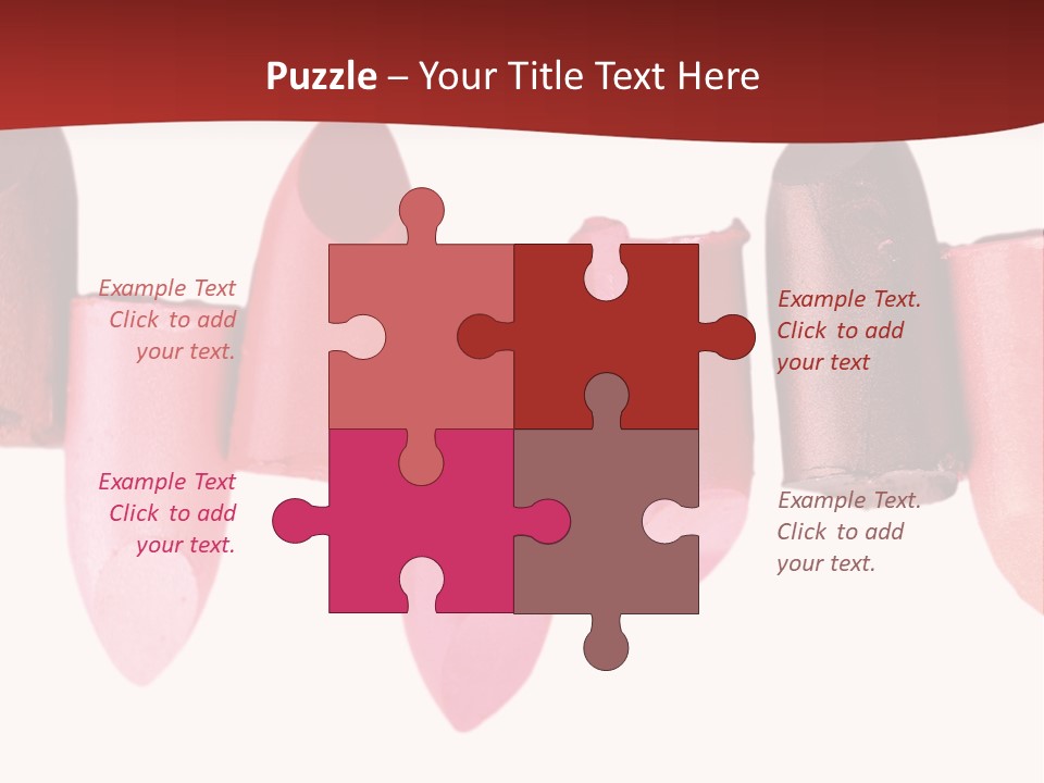 Lipstick Palette PowerPoint Template
