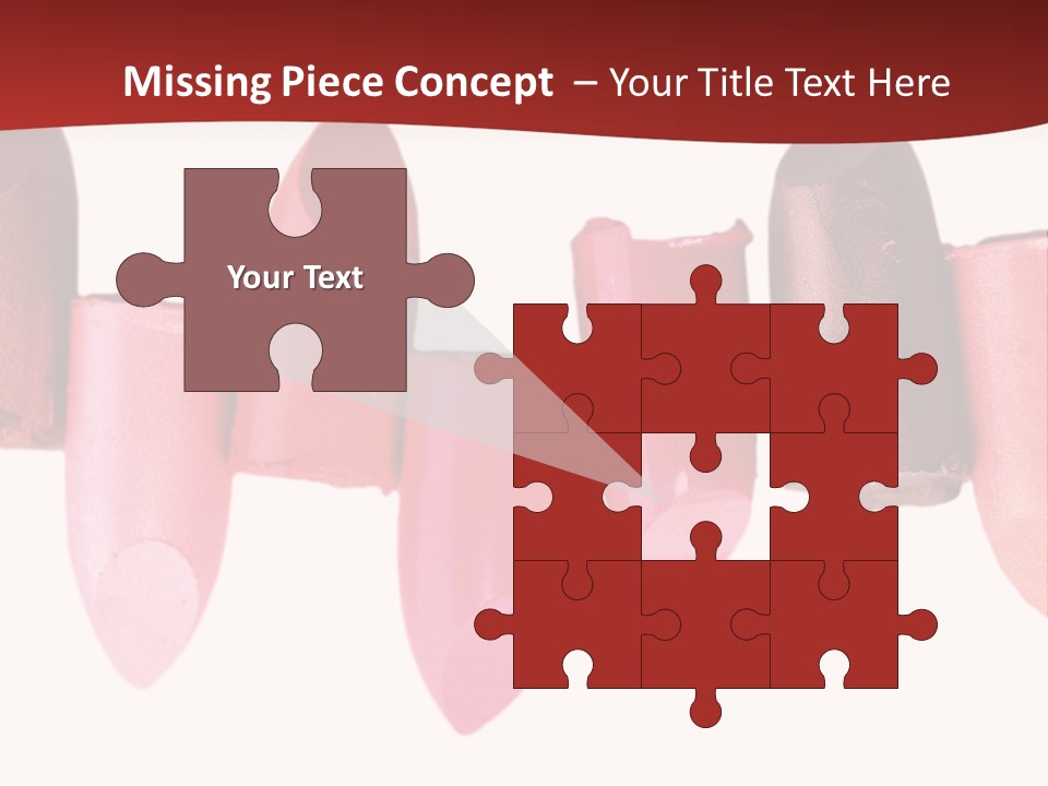 Lipstick Palette PowerPoint Template