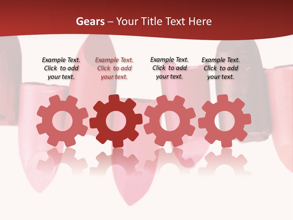 Lipstick Palette PowerPoint Template