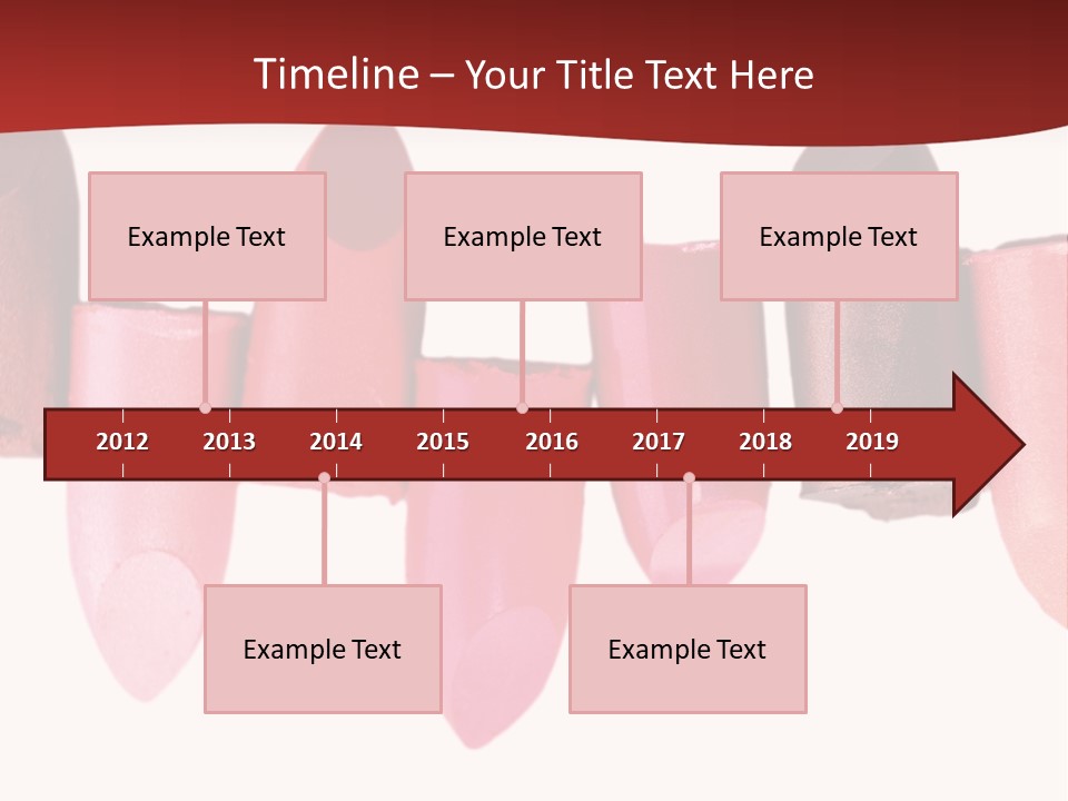 Lipstick Palette PowerPoint Template